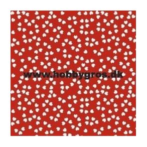 Karton med hjerter - R�d