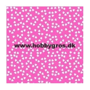 Karton med hjerter - Pink