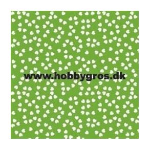 Karton med hjerter - Gr�n