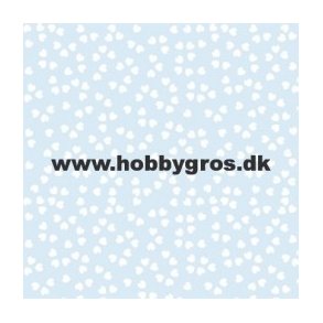 Karton med hjerter - Lysebl�