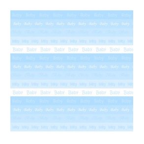 Karton med babytekst - Bl�