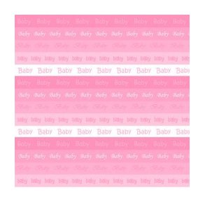 Karton med babytekst - Lyser�d