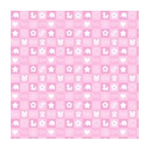 Karton med babymotiv - Lyser�d