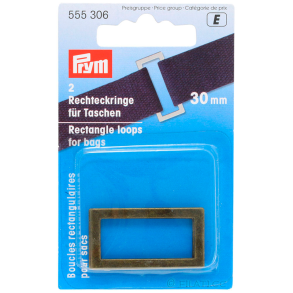 Prym - Rektangel ring til taske - 2 stk