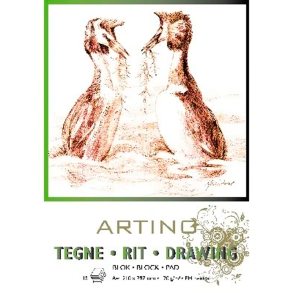 Artino - Tegneblok - A4 - 120g - 15 sider