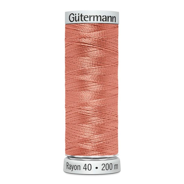 Gtermann - Maskinbroderitrd - Sulky Rayon - Viskose - 200 m - Lyserd 1019