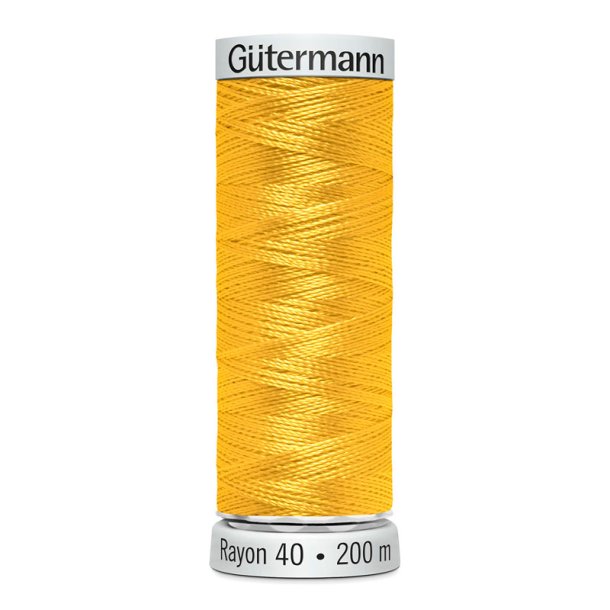 Gtermann - Maskinbroderitrd - Sulky Rayon - Viskose - 200 m - Gul 1023