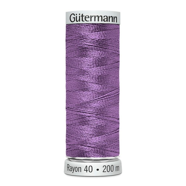 Gtermann - Maskinbroderitrd - Sulky Rayon - Viskose - 200 m - Lilla 1032