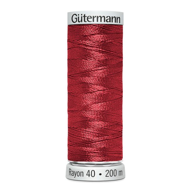 Gtermann - Maskinbroderitrd - Sulky Rayon - Viskose - 200 m - Rd-Pink 1034
