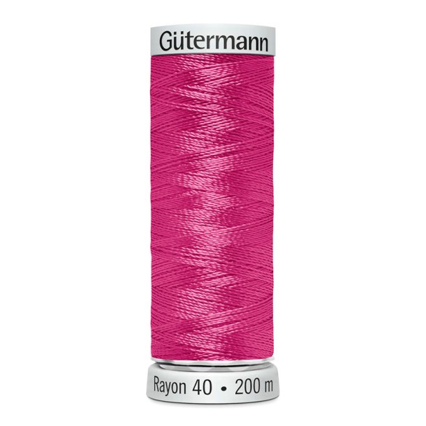 Gtermann - Maskinbroderitrd - Sulky Rayon - Viskose - 200 m -  Pink 1109