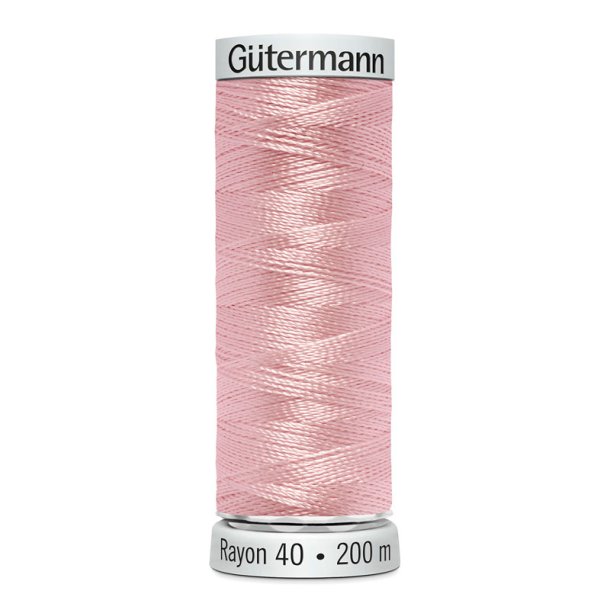Gtermann - Maskinbroderitrd - Sulky Rayon - Viskose - 200 m - Lyserd 1120