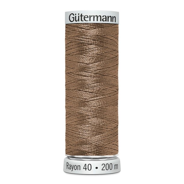 Gtermann - Maskinbroderitrd - Sulky Rayon - Viskose - 200 m - Lys Sand 1128