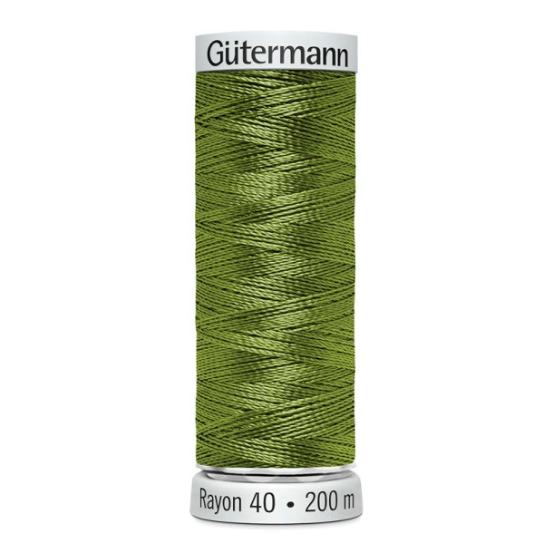 Gtermann - Maskinbroderitrd - Sulky Rayon - Viskose - 200 m - Mosgrn 1177