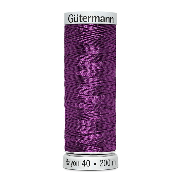 Gtermann - Maskinbroderitrd - Sulky Rayon - Viskose - 200 m - Lilla 1255