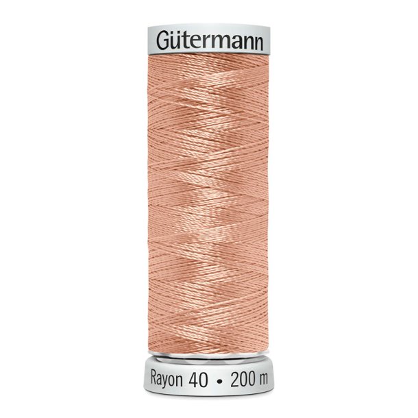 Gtermann - Maskinbroderitrd - Sulky Rayon - Viskose - 200 m - Lyserd 1258