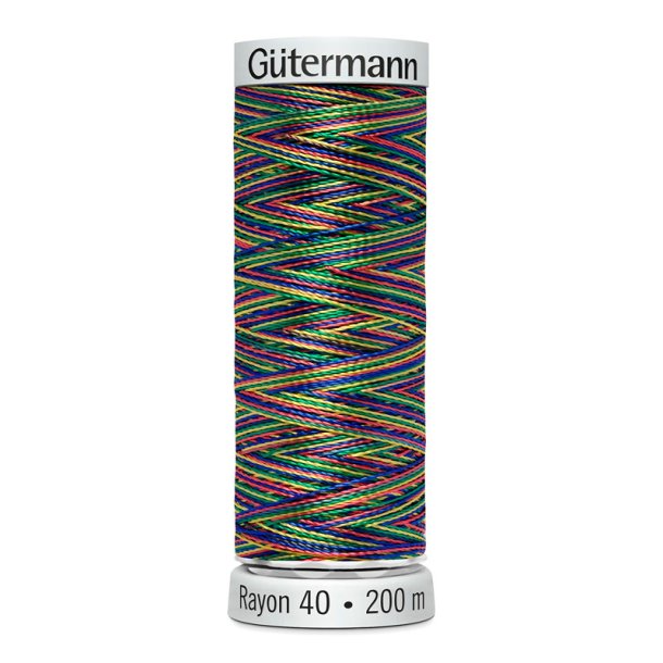 Gtermann - Maskinbroderitrd - Sulky Rayon - Viskose - 200 m - Multifarvet 2240