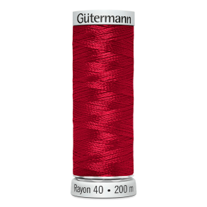 Gtermann - Maskinbroderitrd - Sulky Rayon - Viskose - 200 m - Rd