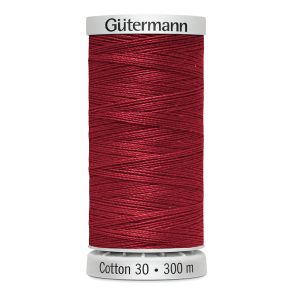 Gtermann - Quiltetrd - Sulky Cotton 30 - 300 m - Mrk rd