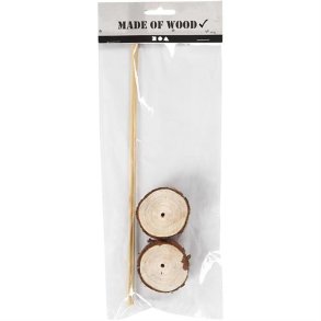 Trfdder m. tilhrende pind