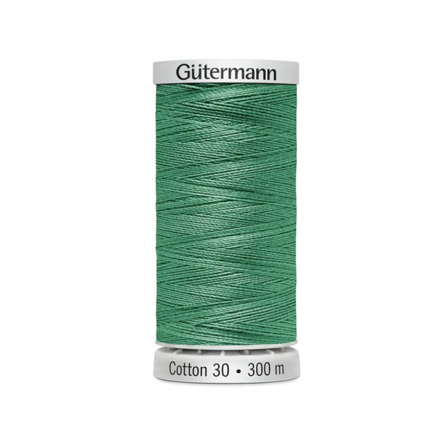 Gtermann - Quiltetrd - Sulky Cotton 30 - 300 m - Lys Tyrkis-Grn 580
