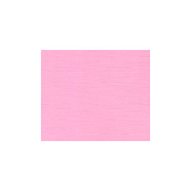 Linnen - Karton med struktur - Lyserd - 30x30