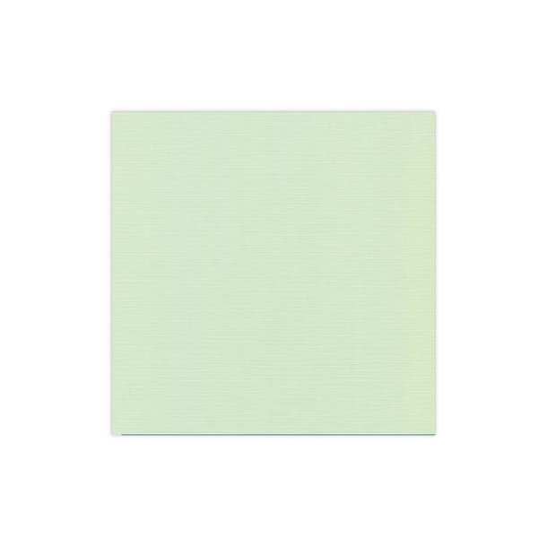 Linnen - Karton med struktur - Lys Grn - 30x30