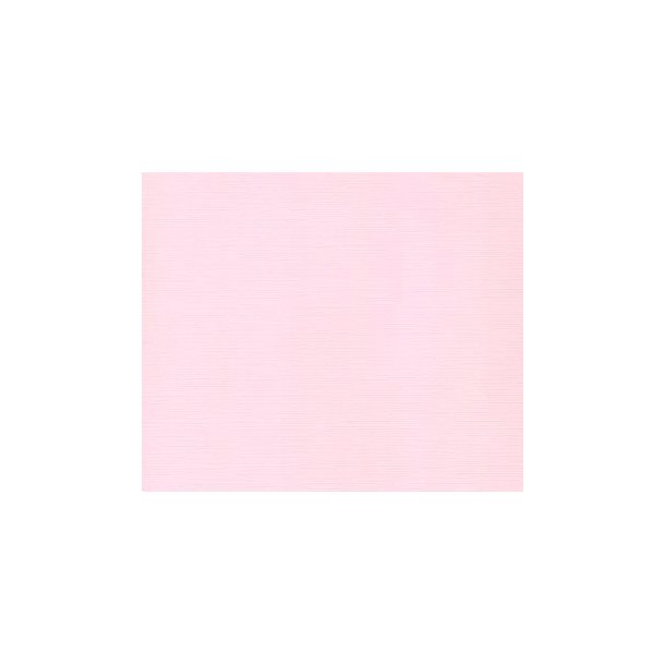 Linnen - Karton med struktur - Lys Rosa - A4