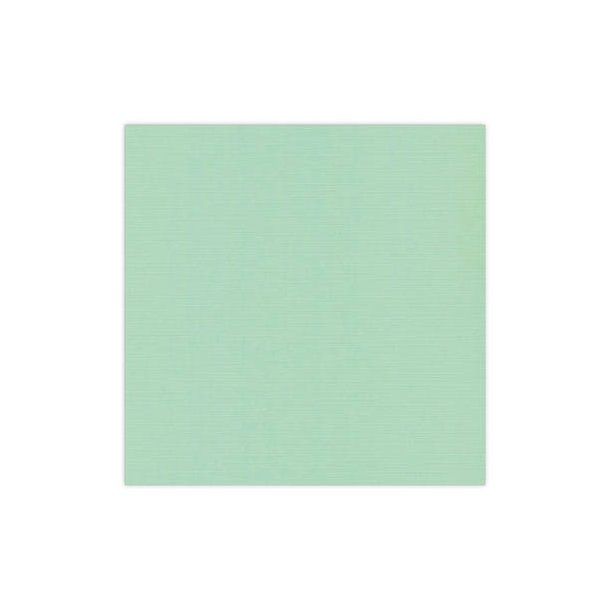 Linnen - Karton med struktur - Mintgrn - A4