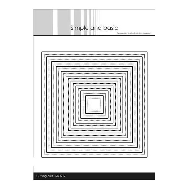 Simple and Basic - Die - Single Pierced Square - SBD217