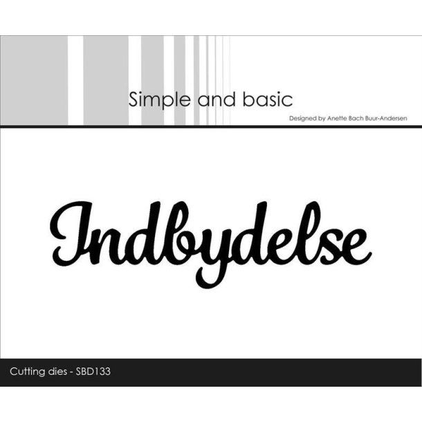 Simple and Basic - Die - Indbydelse - SBD133
