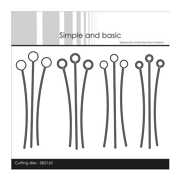 Simple and Basic - Die - Decorative Dot Branches / Grene m. Prikker - SBD163