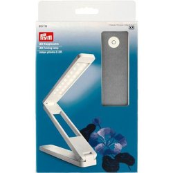 Prym - LED foldelampe - Hvid / Slv