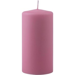 Bloklys - Gl. rosa - 6 x 12 cm