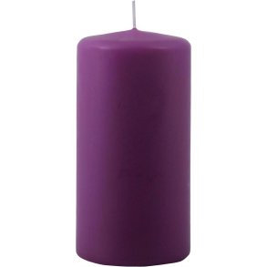 Bloklys - Orient lilla - 6 x 12 cm