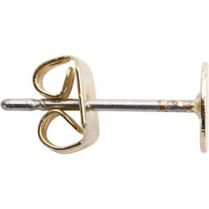 restik - L: 13 mm - Forgyldt - 10 stk