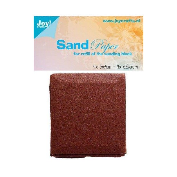 Joy Crafts - Sandpapir Refill til Sanding Blok