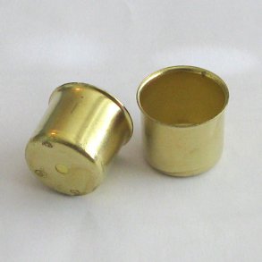 Lyseholder - messing - 1 stk  -�22mm -