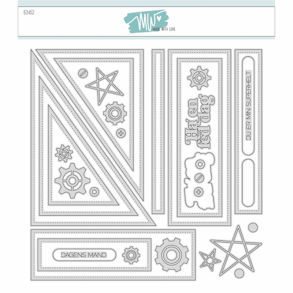 Made With Love - Die - Stort sketch s�t m. tandhjul