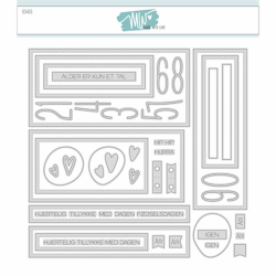 Made With Love - Die - Stort sketch st med tal