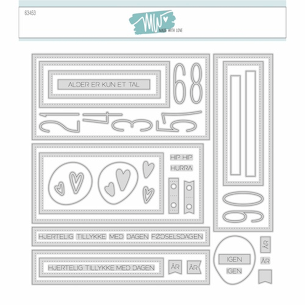 Made With Love - Die - Stort sketch st
