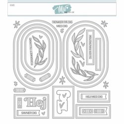 Made With Love - Die - Sketches 12 - Hej og ovaler