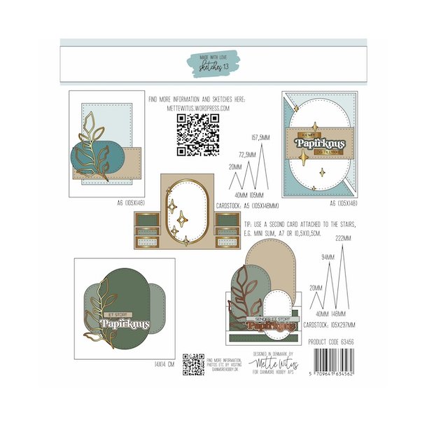 Made With Love - Die - Sketches 13 - Papirknus og stjerner