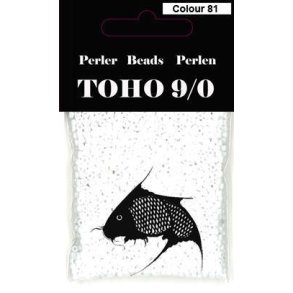 TOHO Perler 9/0 - Colour 81 - Hvid