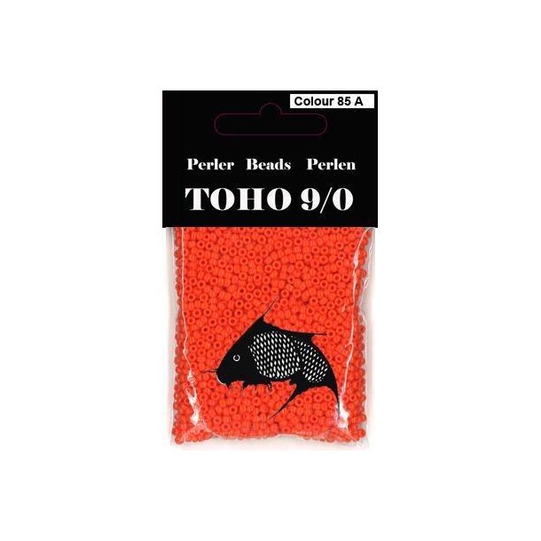 TOHO Perler 9/0 - Colour 85A - Mrk Orange
