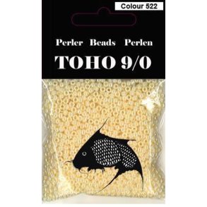 TOHO Perler 9/0 - Colour 522 - Lysegul