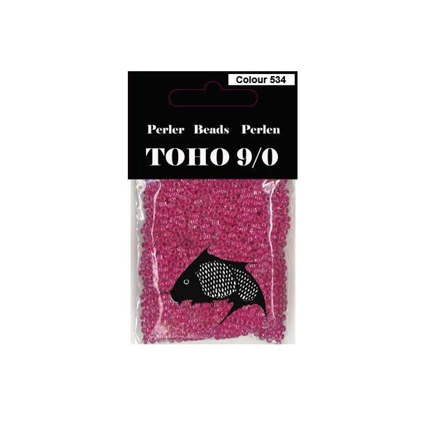 TOHO Perler 9/0 - Colour 534 - Blank Pink