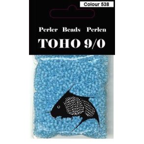 TOHO Perler 9-0 - Colour 538 - Blank Lysebl�