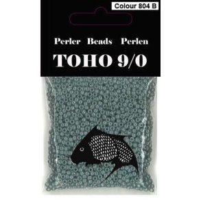 TOHO Perler 9-0 - Colour 804B - S�lv - Gr�