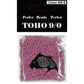 TOHO Perler 9/0 - Colour 808B - Cerise R�d