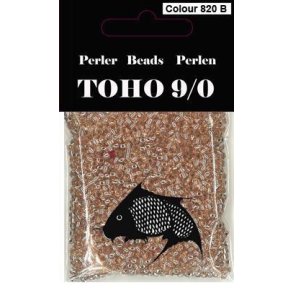 TOHO Perler 9/0 - Colour 820 - Blank Lys Gylden
